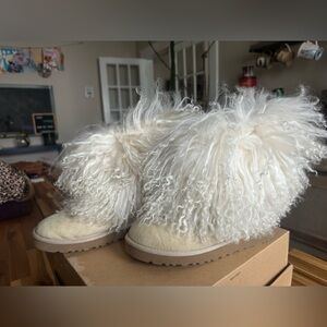 UGG Lida Mongolian fur short boots